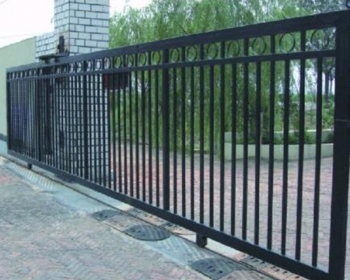 鋼製電動平移大門